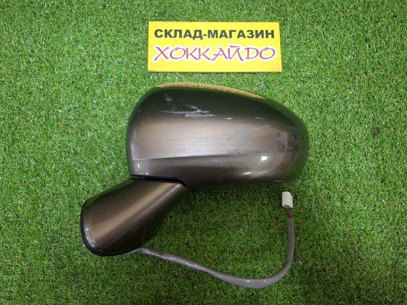 Зеркало боковое Toyota Wish ZGE20 2ZR-FAE 04.2009 переднее левое (б/у)