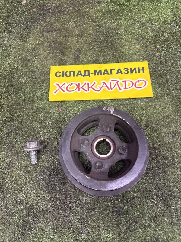 Шкив коленвала Toyota Raum EXZ10 5E-FE 05.1997 (б/у)
