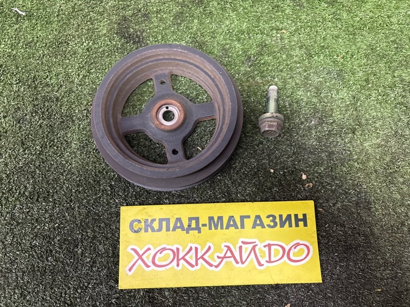 Шкив коленвала Toyota Porte NNP11 1NZ-FE 07.2004 (б/у)
