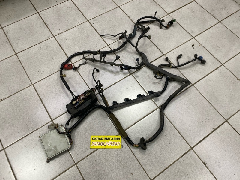 Электропроводка мотора Honda Stepwgn RF3 K20A 04.2001 (б/у)