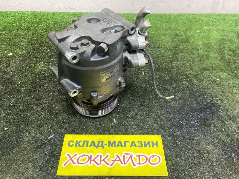 Компрессор кондиционера Honda Stream RN1 D17A 10.2000 (б/у)