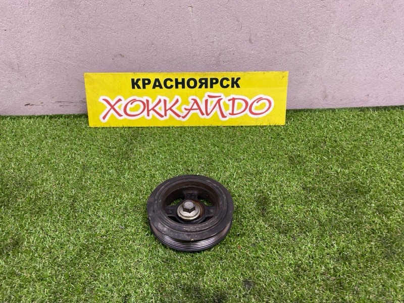 Шкив коленвала Toyota Corolla Spacio ZZE122N 1ZZ-FE 04.2003 (б/у)