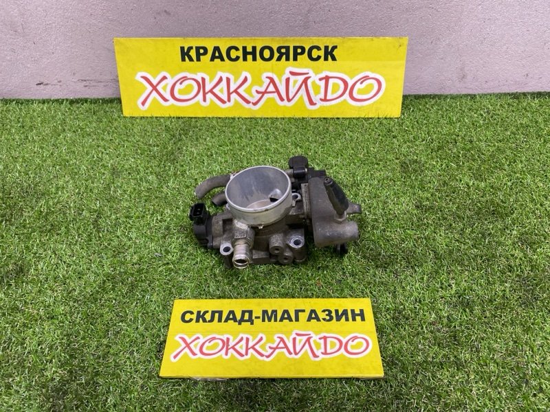 Заслонка дроcсельная Toyota Corolla Spacio ZZE122N 1ZZ-FE 04.2003 (б/у)
