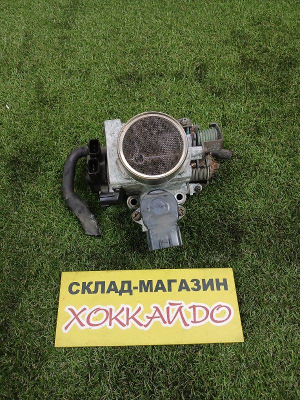 Заслонка дроcсельная Nissan March K11 CG10DE 05.1997 (б/у)
