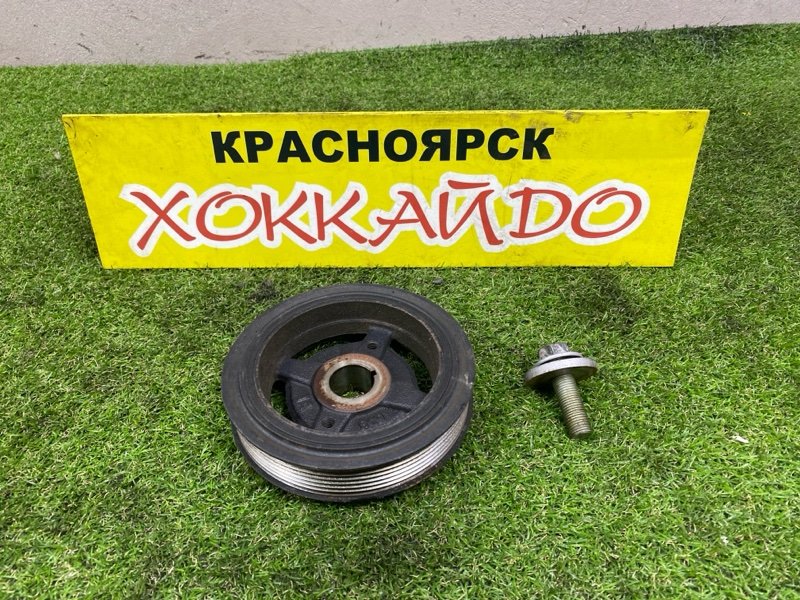 Шкив коленвала Toyota Avensis AZT255 1AZ-FSE 07.2006 (б/у)