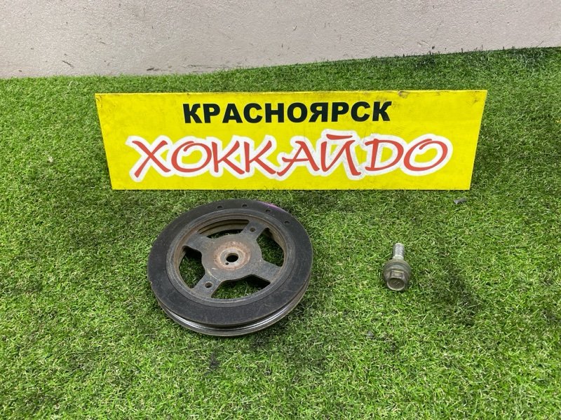 Шкив коленвала Toyota Probox NCP55V 1NZ-FE 07.2002 (б/у)