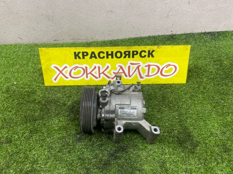 Компрессор кондиционера Toyota Passo NGC30 1NR-FE 02.2010 (б/у)