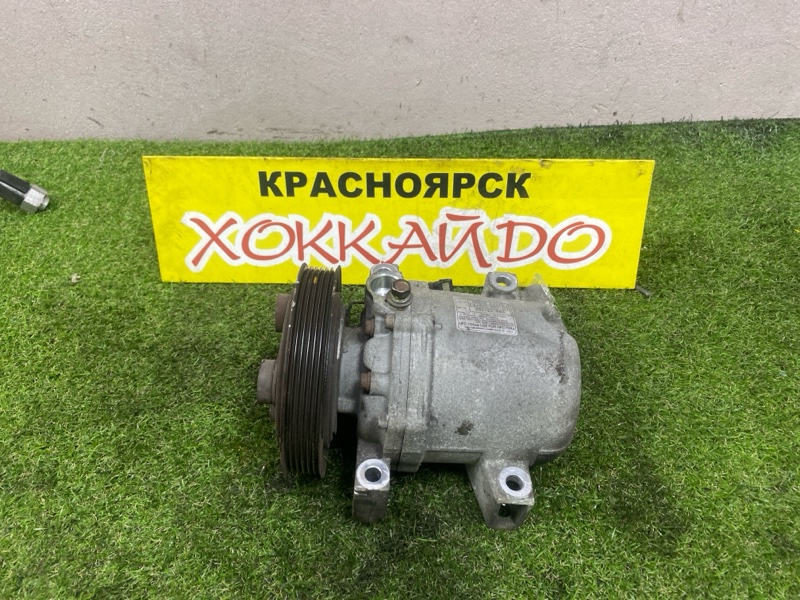Компрессор кондиционера Nissan Avenir PW11 SR20DE 05.2000 (б/у)