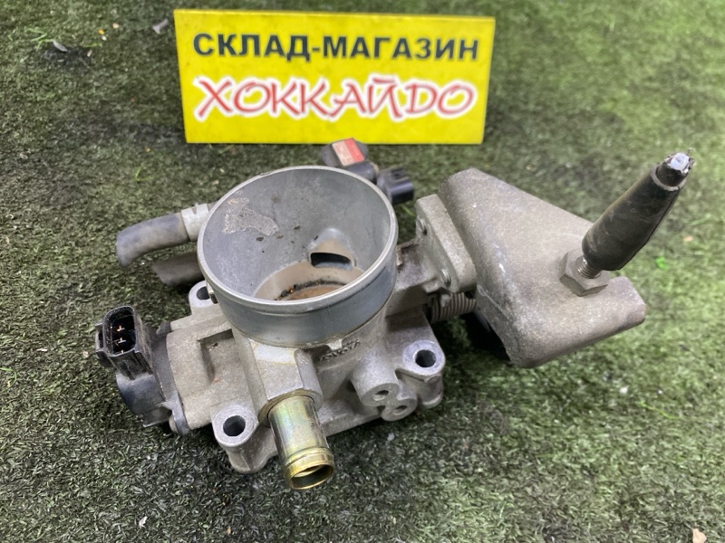 Заслонка дроcсельная Toyota Wish ZNE10G 1ZZ-FE 01.2003 (б/у)