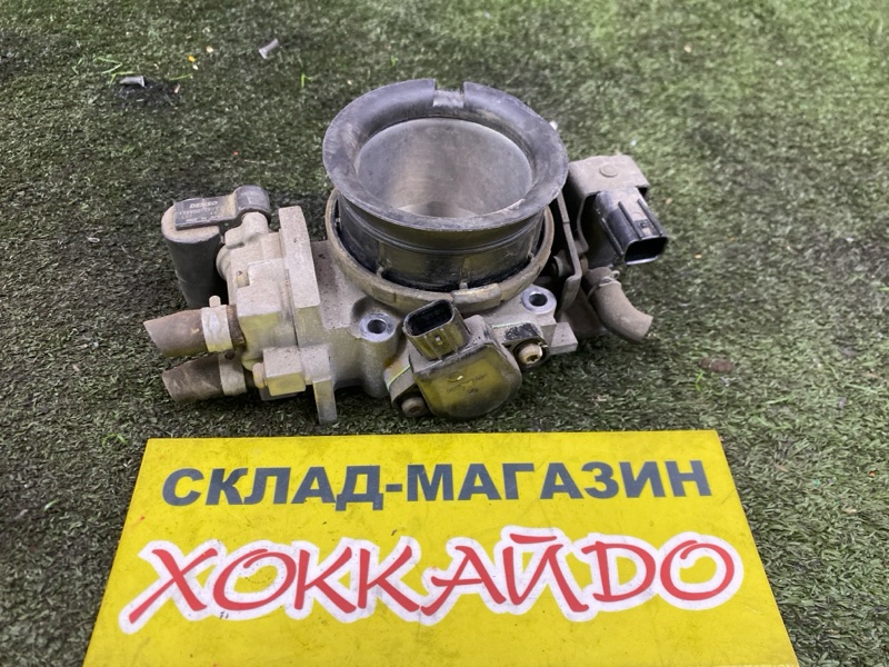 Заслонка дроcсельная Honda Stream RN1 D17A 10.2000 (б/у)