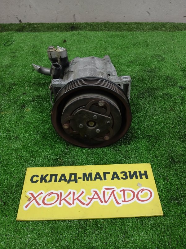 Компрессор кондиционера Nissan Bluebird Sylphy QG10 QG18DE 02.2003 (б/у)