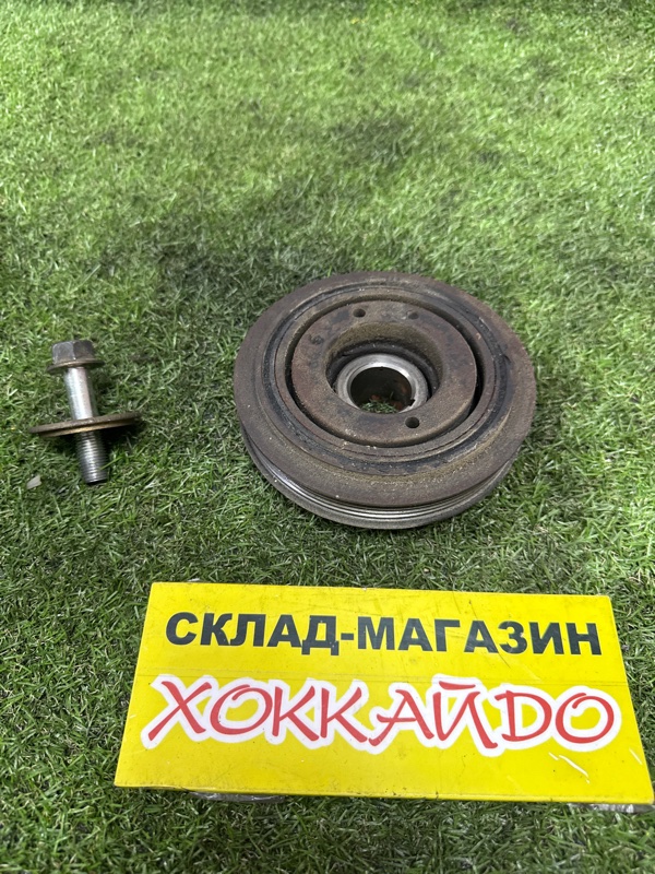 Шкив коленвала Toyota Carina ED ST183 3S-FE 09.1989 (б/у)