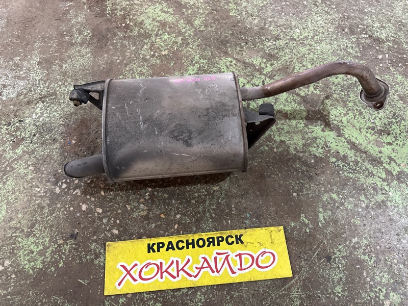 Глушитель Toyota Corolla Spacio NZE121N 1NZ-FE 05.2001 (б/у)
