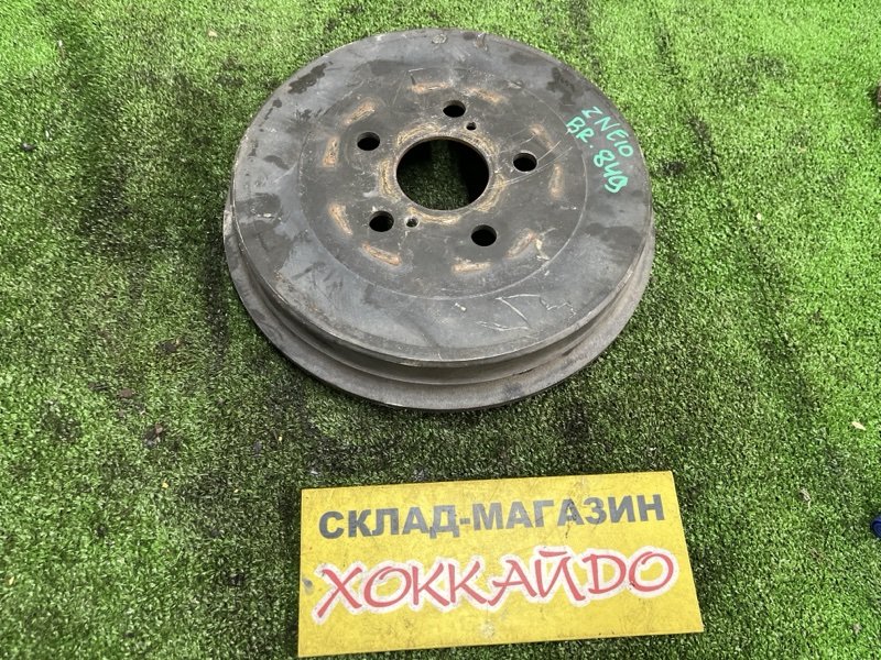 Барабан тормозной Toyota Wish ZNE10G 1ZZ-FE 09.2005 задний (б/у)