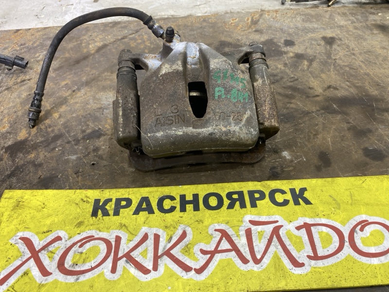 Суппорт Toyota Mark II GX115 1G-FE 10.2002 передний левый (б/у)