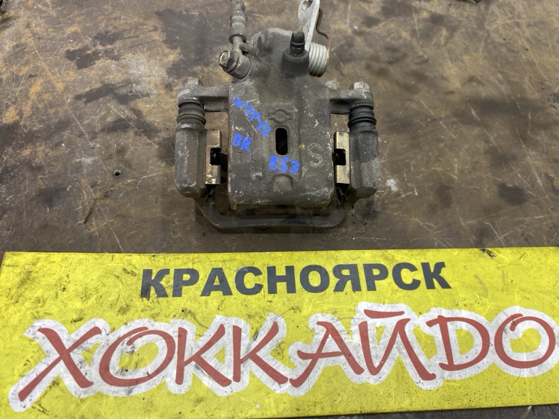 Суппорт Nissan Primera WTP12 QR20DE 07.2003 задний правый (б/у)