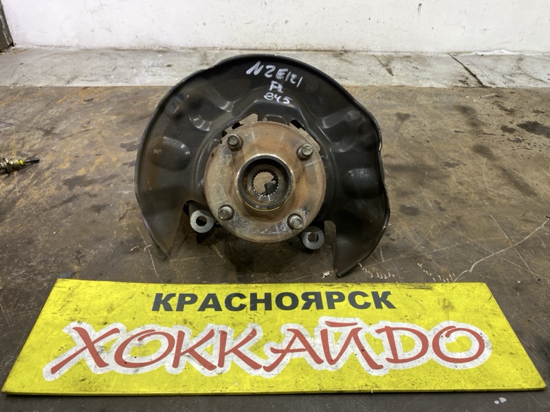 Ступица Toyota Corolla NZE121 1NZ-FE 09.2002 передняя левая (б/у)