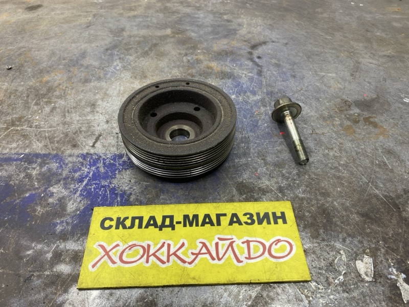 Шкив коленвала Subaru Legacy BH5 EJ204 12.1998 (б/у)