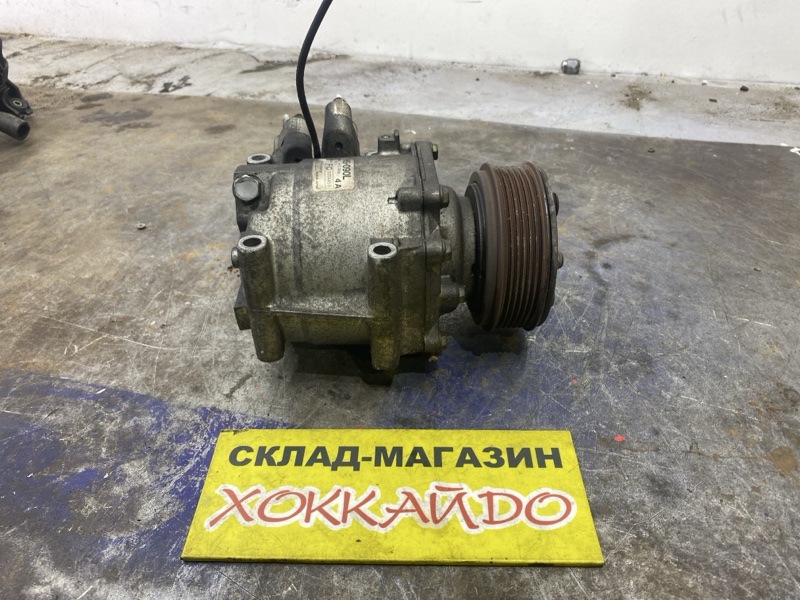 Компрессор кондиционера Honda Edix BE1 D17A 07.2004 (б/у)
