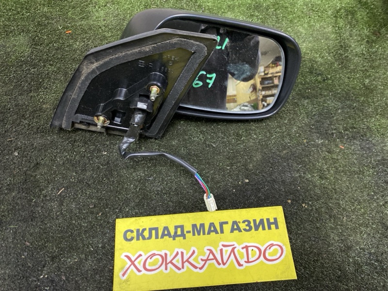 Зеркало боковое Toyota Allex NZE121 1NZ-FE 01.2001 правое (б/у)