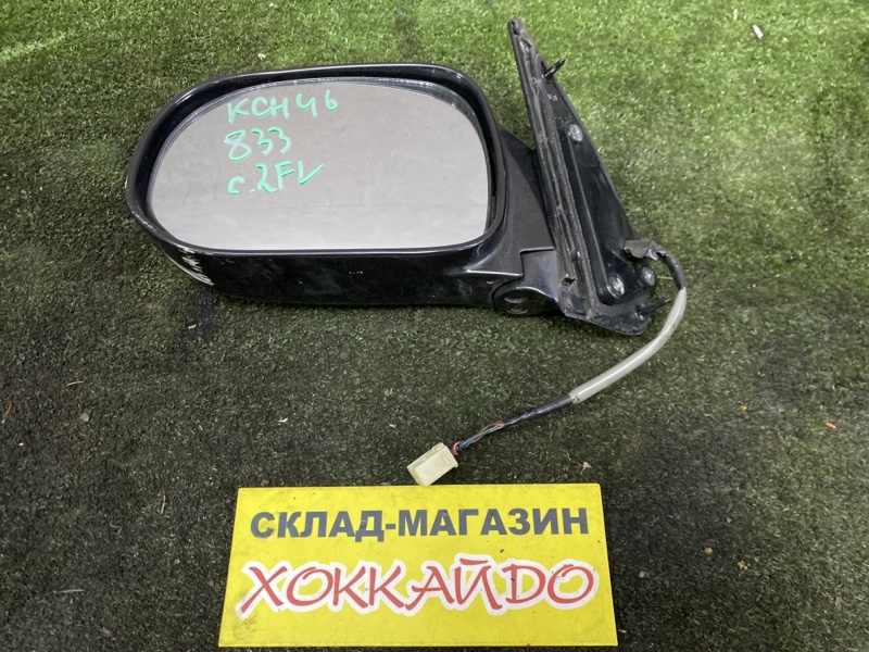 Зеркало боковое Toyota Hiace Regius KCH46G 1KZ-TE 04.1997 левое (б/у)