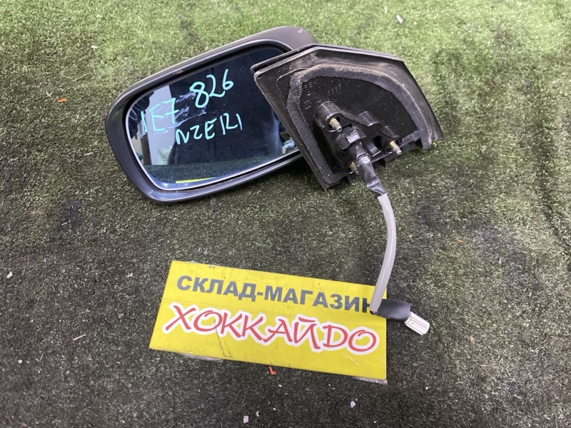 Зеркало боковое Toyota Corolla Fielder NZE121G 1NZ-FE 09.2002 левое (б/у)
