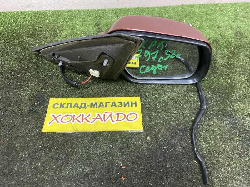 Зеркало боковое Mazda Axela BK5P ZY-VE 06.2006 правое (б/у)