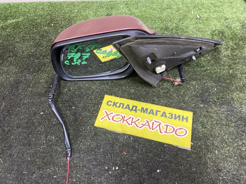 Зеркало боковое Mazda Axela BK5P ZY-VE 06.2006 левое (б/у)