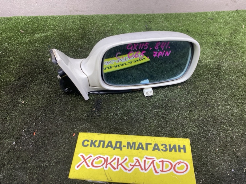 Зеркало боковое Toyota Mark II GX115 1G-FE 10.2002 правое (б/у)