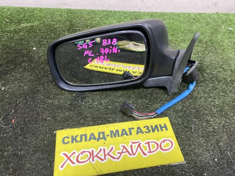 Зеркало боковое Subaru Forester SG5 EJ205 02.2002 левое (б/у)