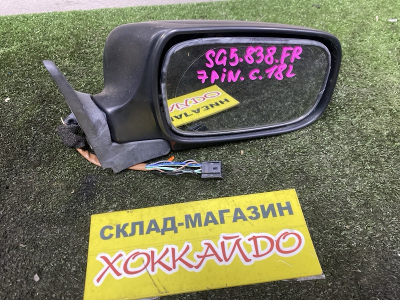 Зеркало боковое Subaru Forester SG5 EJ205 02.2002 правое (б/у)