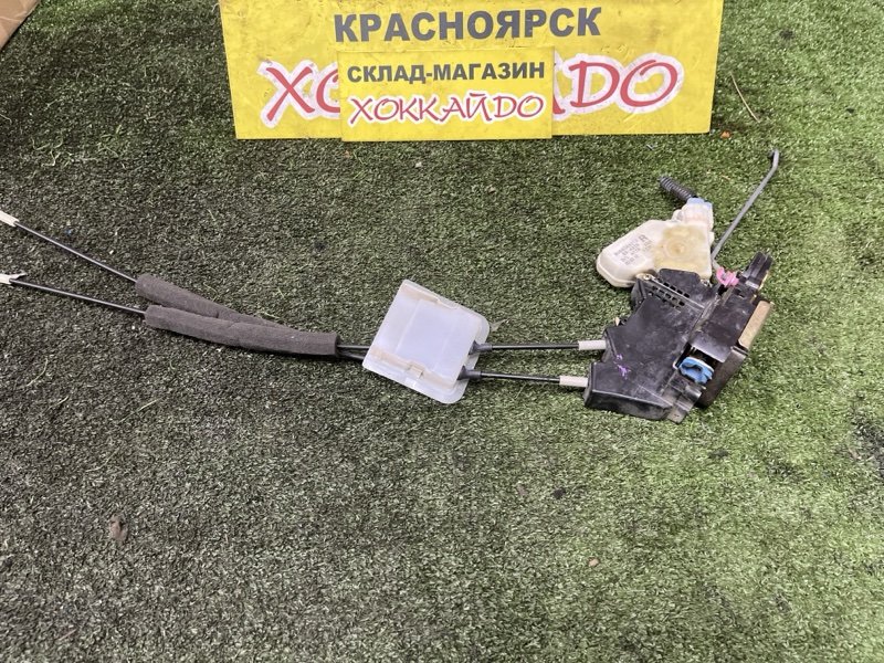 Замок дверной Nissan Primera WTP12 QR20DE 07.2003 передний правый (б/у)