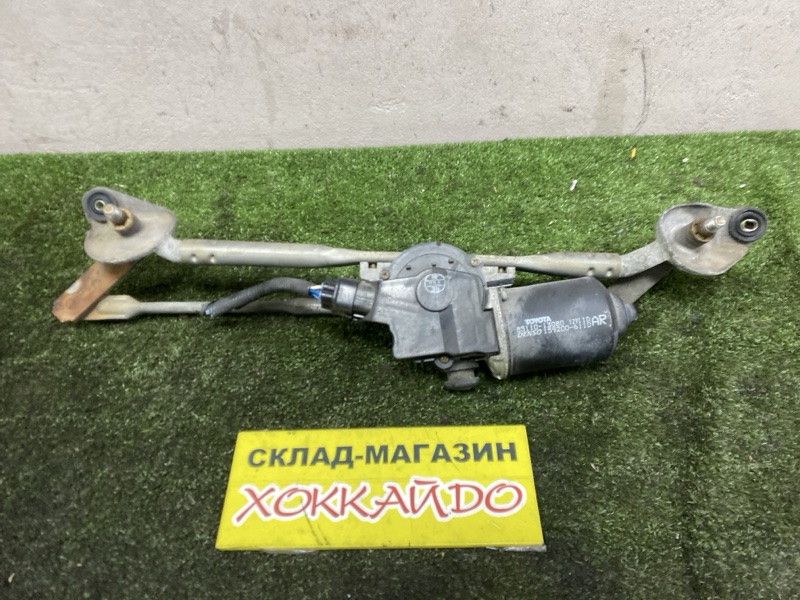 Привод дворников Toyota Corolla Spacio NZE121N 1NZ-FE 05.2001 передний (б/у)