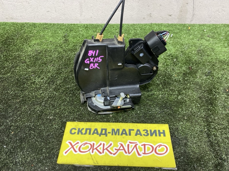 Замок дверной Toyota Mark II GX115 1G-FE 10.2002 задний правый (б/у)