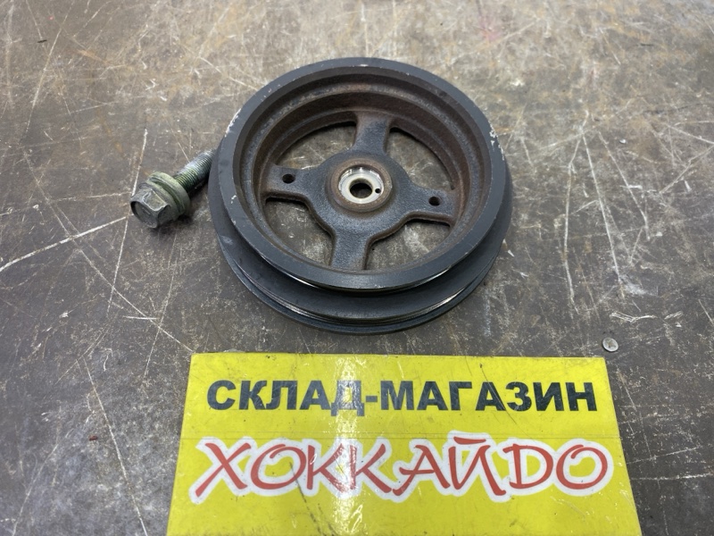 Шкив коленвала Toyota Funcargo NCP20 2NZ-FE 08.1999 (б/у)