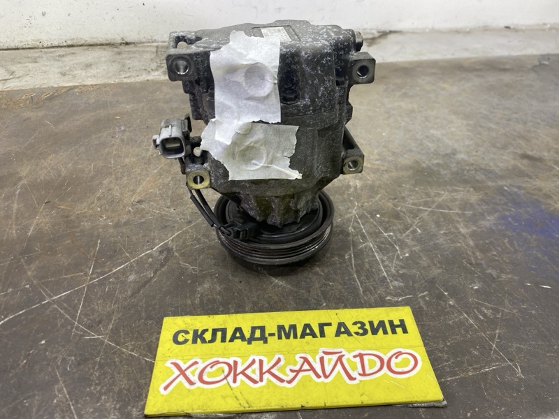 Компрессор кондиционера Toyota Funcargo NCP20 2NZ-FE 08.1999 (б/у)