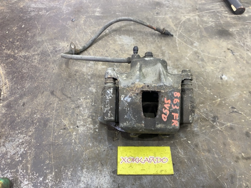 Суппорт Toyota Vista Ardeo SV50G 3S-FSE 04.2000 передний правый (б/у)