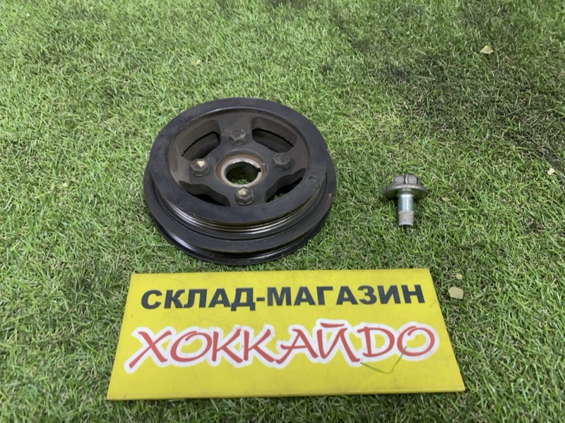 Шкив коленвала Toyota Raum EXZ10 5E-FE 08.1999 (б/у)