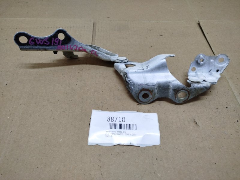 Петля капота передняя левая lexus GS450H 2008 GWS191 2GRFSE 53420-30220 Б/У