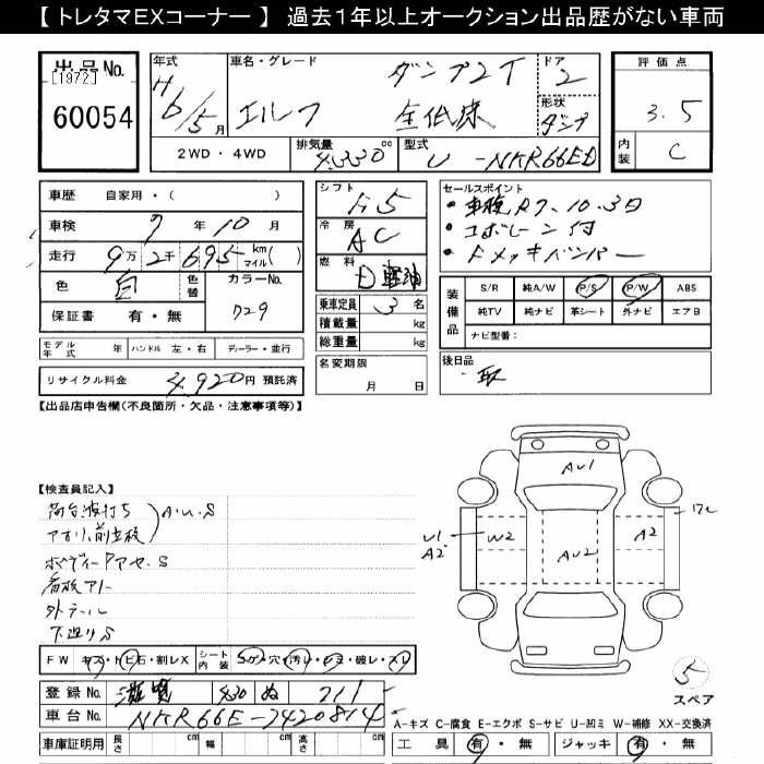 МКПП ELF 1998 NKR66 4HF1