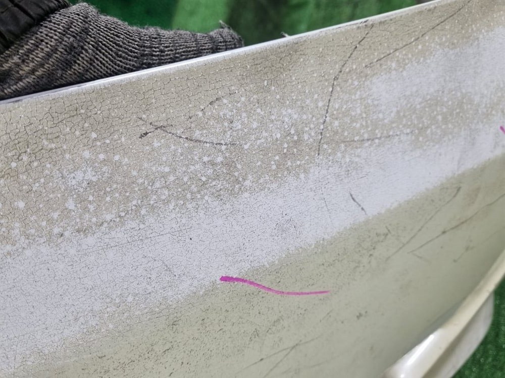 Бампер передний Alphard 2006 ANH10 2AZ-FE