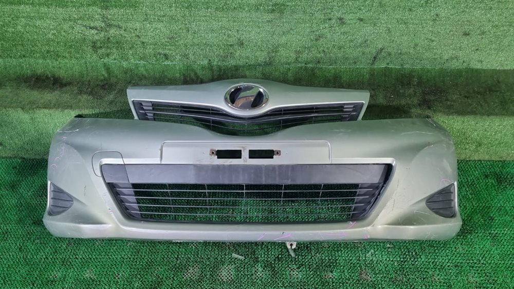 Бампер передний Toyota VITZ 2012 KSP130 1KRFE контрактная