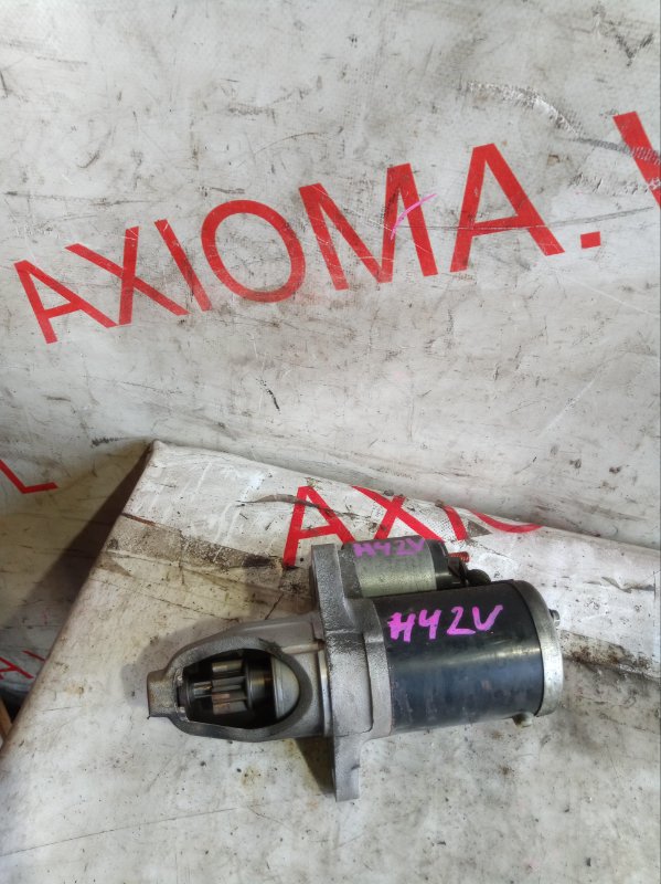 Стартер MITSUBISHI MINICA 2003 H42A 3G83 контрактная