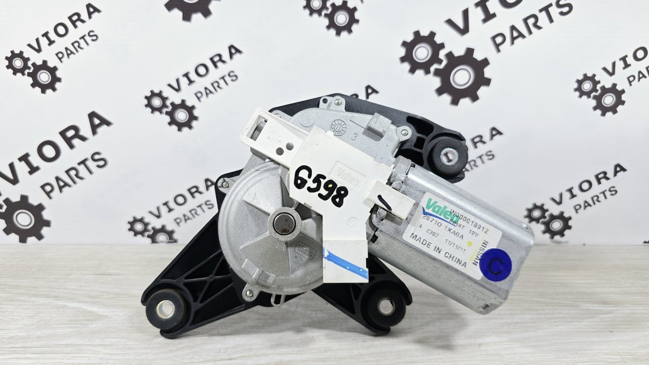 Моторчик стеклоочистителя задний Nissan Juke 2012 YF15 HR16DE 287101KA0A контрактная