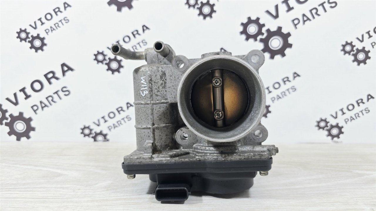 Дроссельная заслонка пробег 60к Nissan Qashqai 2009 J10 HR16 16119ED00C контрактная