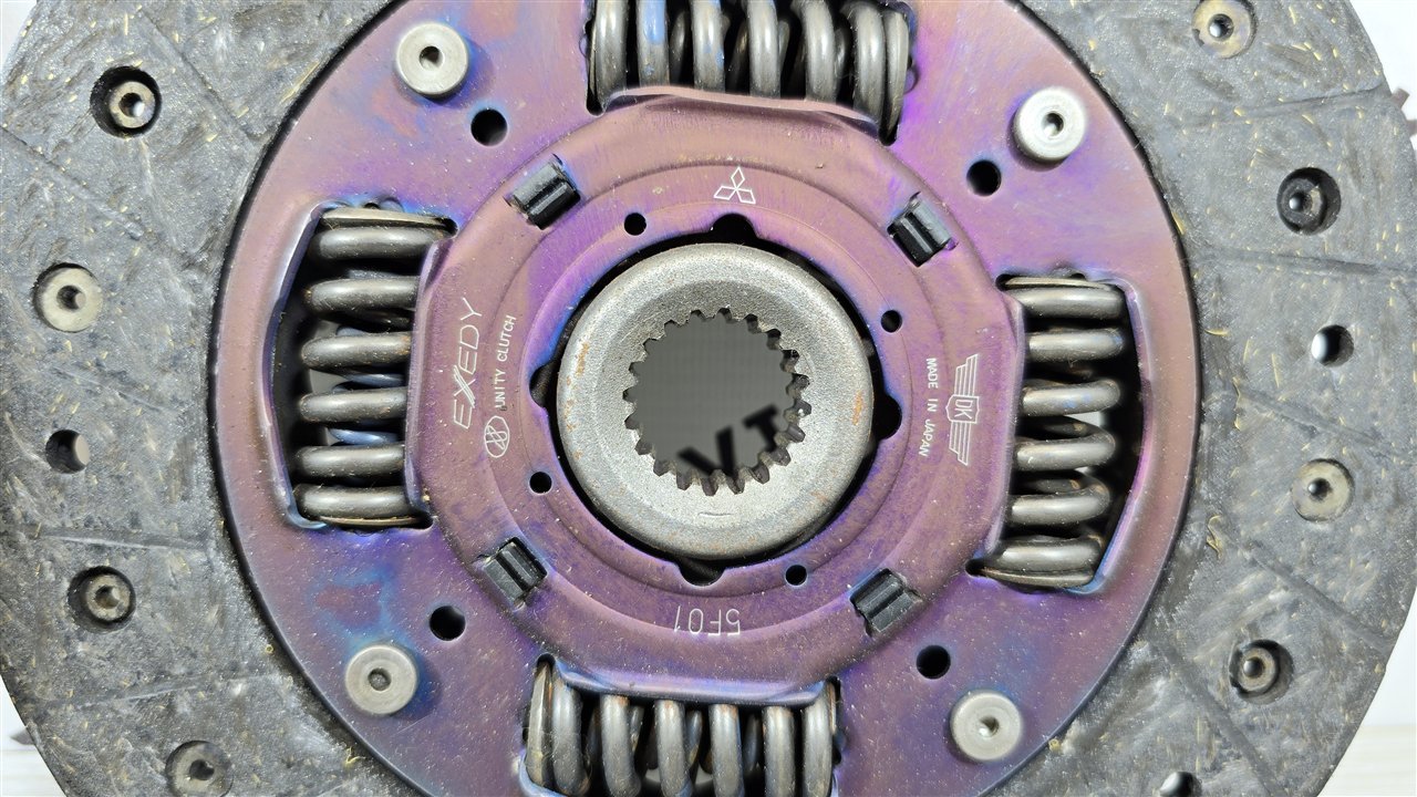 Сцепление пробег 50к Mitsubishi Lancer 9 CS3W 4G18