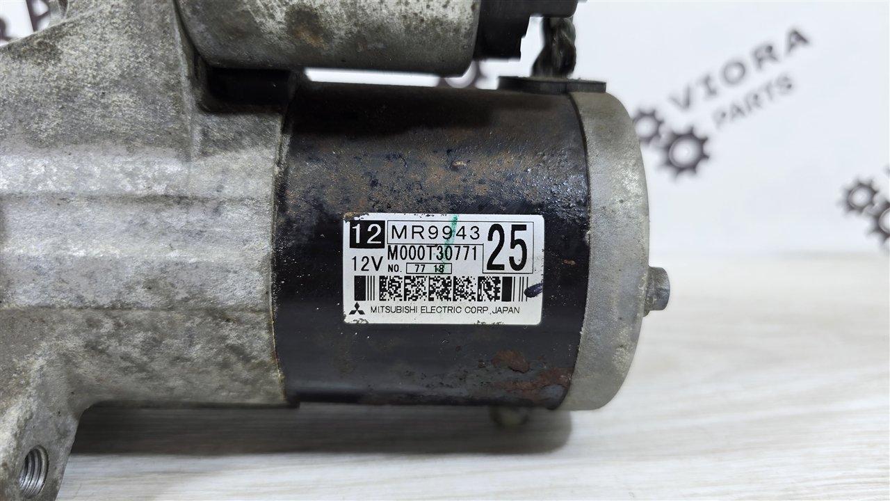 Стартер пробег 60к Lancer 9 2008 CS3A 4G18