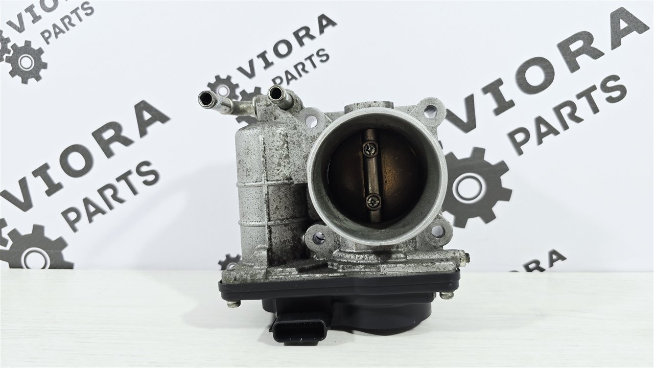 Дроссельная заслонка пробег 70к Qashqai 2010 J10 HR16DE