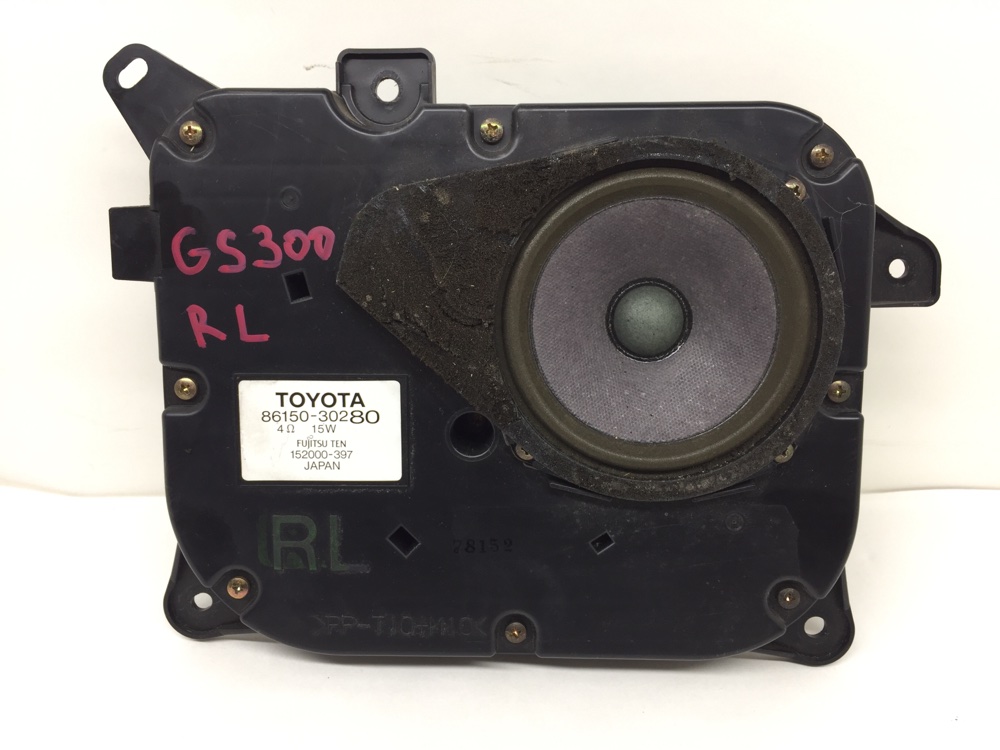 Динамик задний левый lexus gs300 1998 JZS160 2JZGE 86150-30280 контрактная