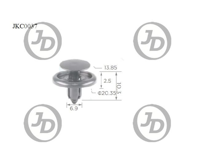 Клипса крепежная TOYOTA JKC0037 новая